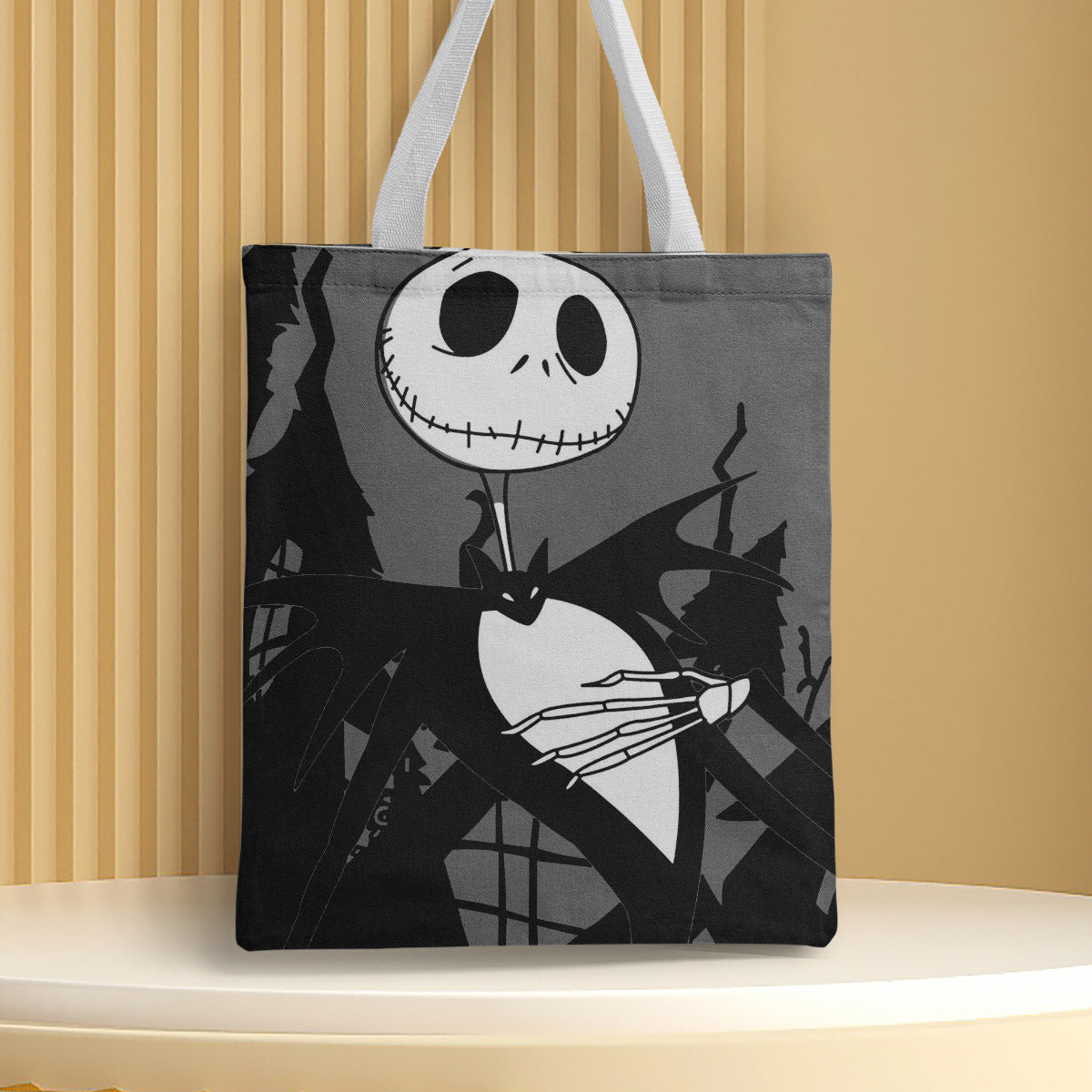 Polyester Halloween canvas shoulder bag (Minimo de Compra 2) MYA-QB010