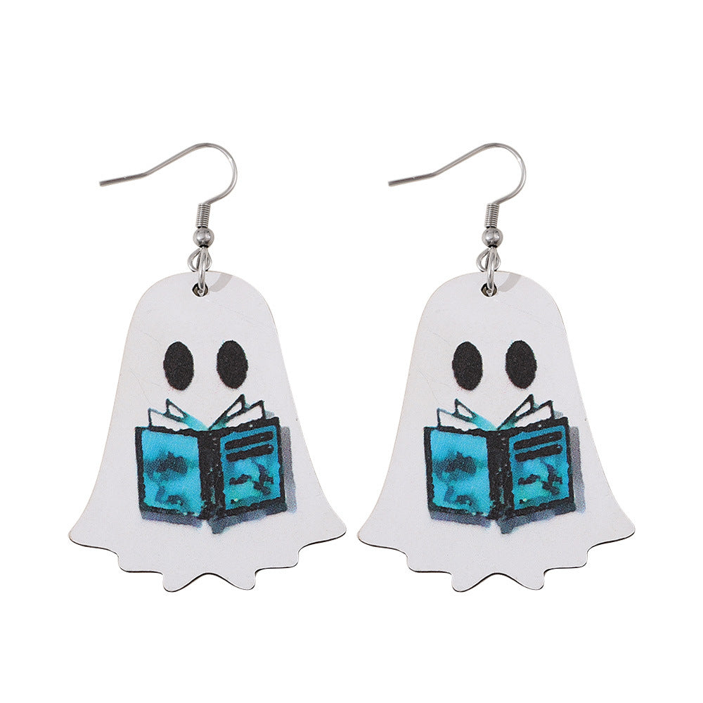 Acrylic New Halloween Collection Earrings (Minimo de Compra 2) MYA-ChuL003