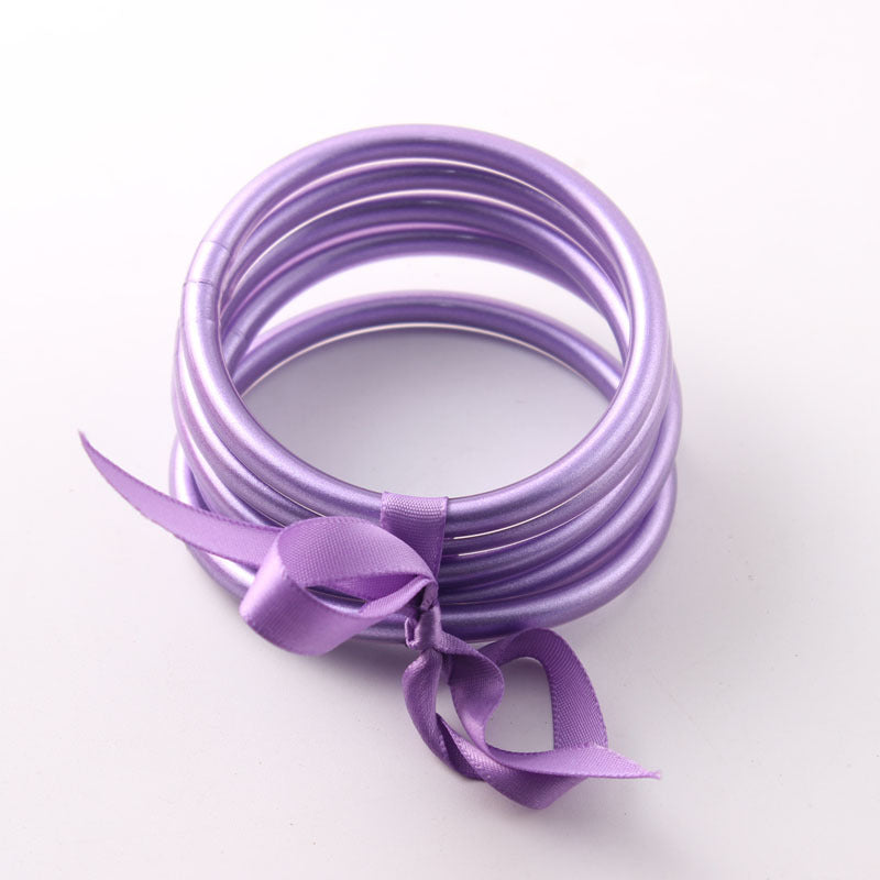 PVC silicone rice bead series bracelet (Minimo de Compra 2) MIC-ShangC004