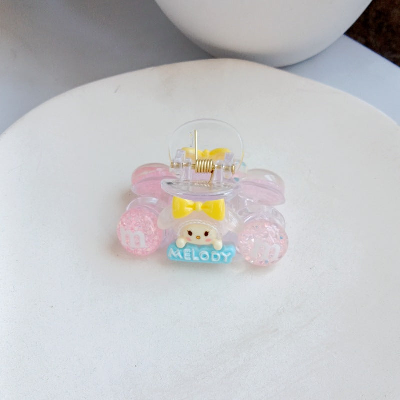 Resin cartoon cute hair clip (Minimo de compra 12) MIC-ZiZ013