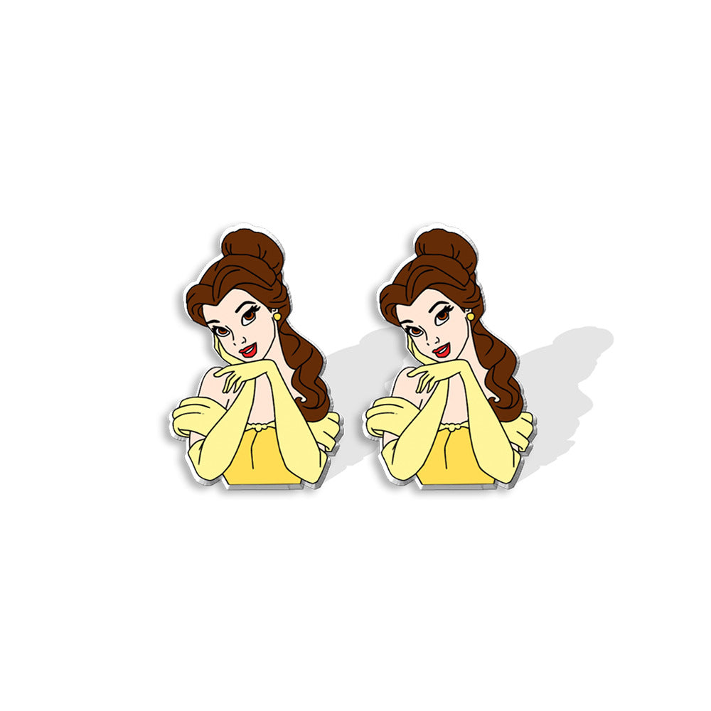 Cartoon cute earrings (Mimimo de compra 5) MIC-XiangL006