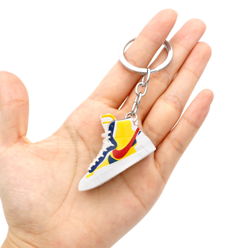 keychain 3D three-dimensional sneakers toy jewelry pendant (F) MIC-QLP034