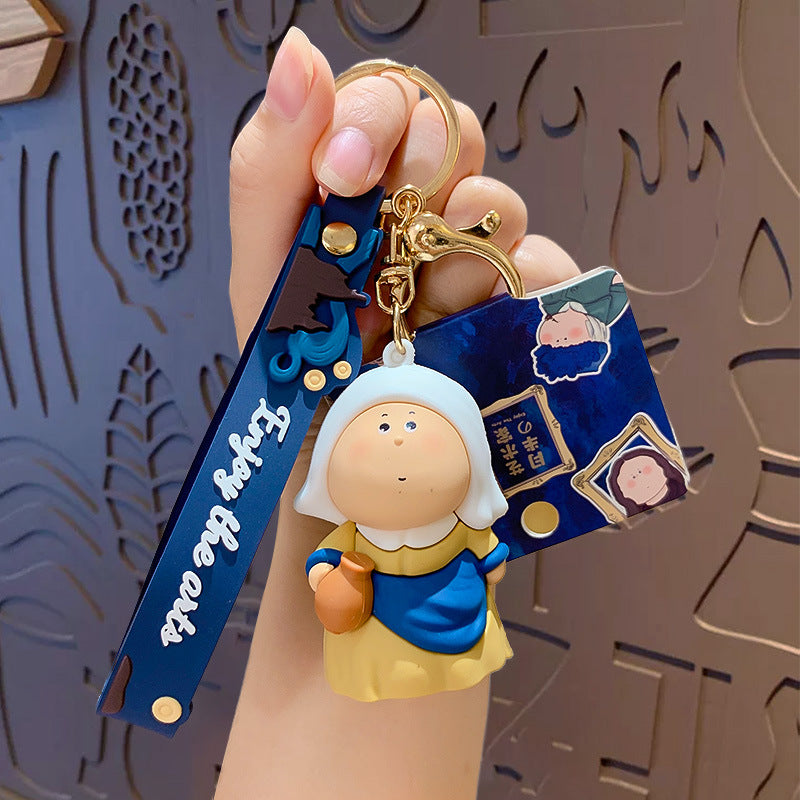 PVC cartoon genuine cute keychain MIC-ZhongC005