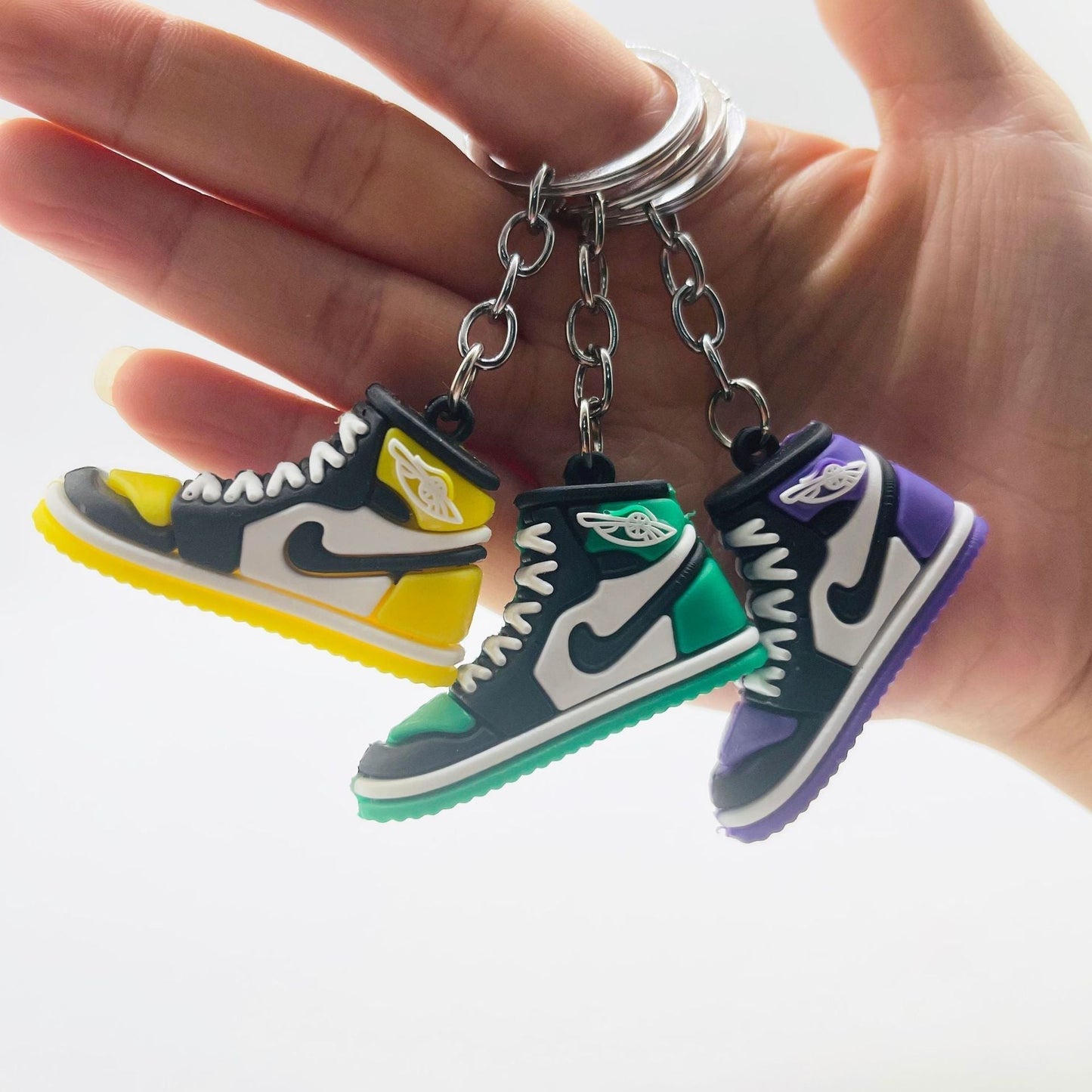 Keychains PVC Faux Basketball Shoes (F) XiangY041