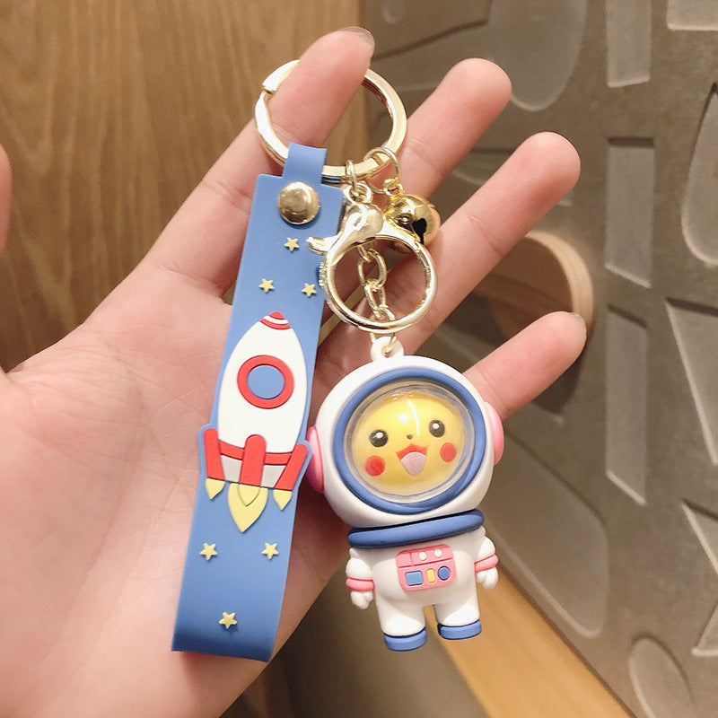 Cartoon Doll PVC Silicone Alloy Keychain (F) FeiRun014