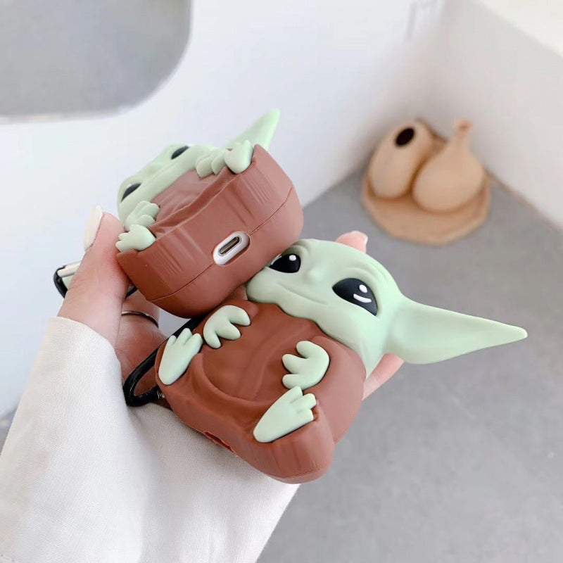 Silicone Yoda Elephant Earphone Cover (Minimo de compra 2) MIC-JLF002