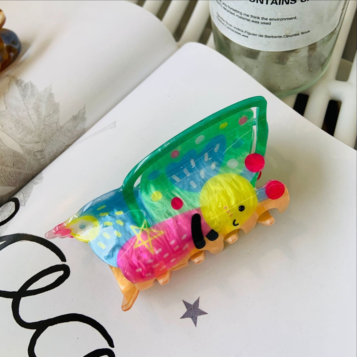 Plastic bunny shark hair clip (Minimo de Compra 2) MYA-AZX009