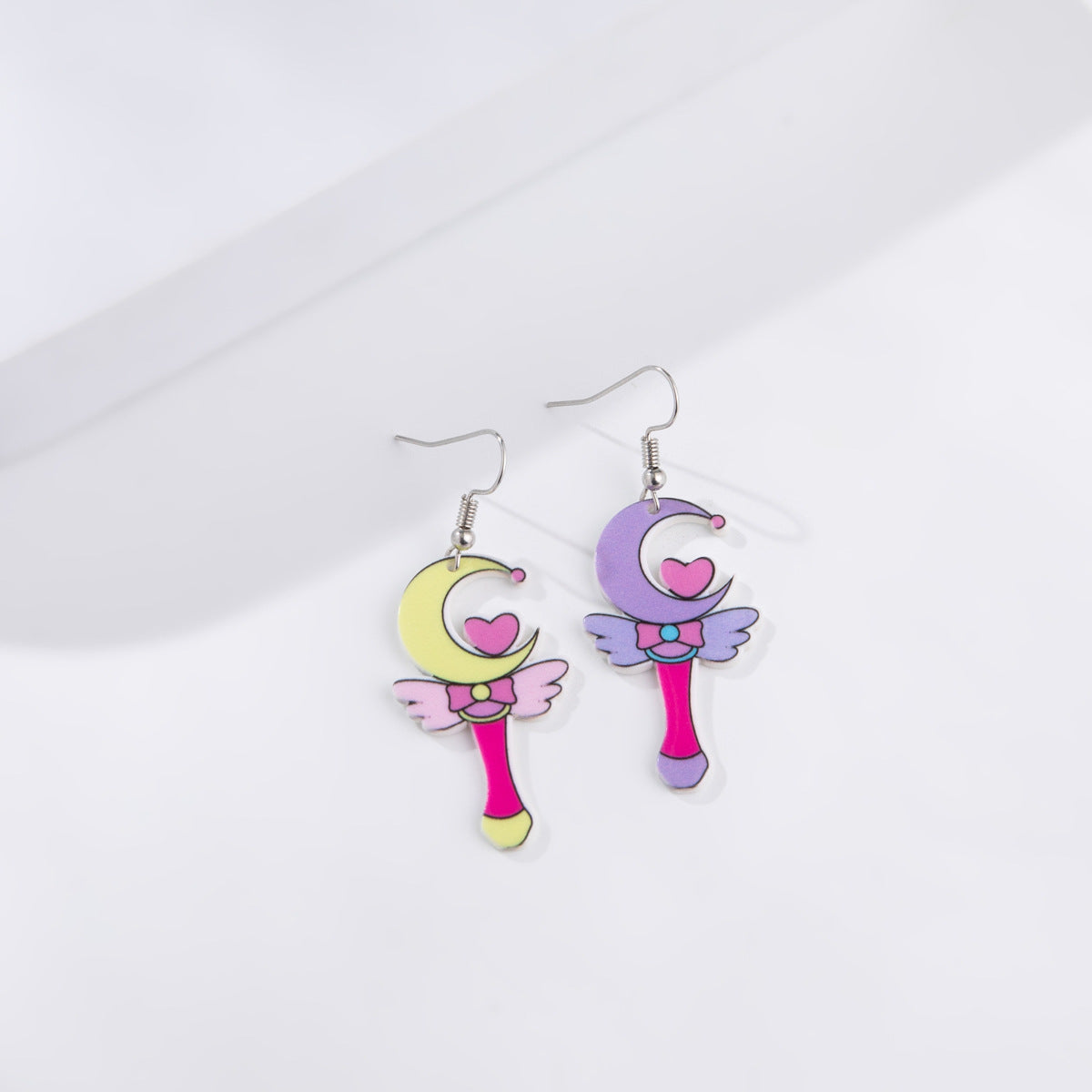 Acrylic Magic Stick Earrings (Minimo de compra 2) MYA-YiD022