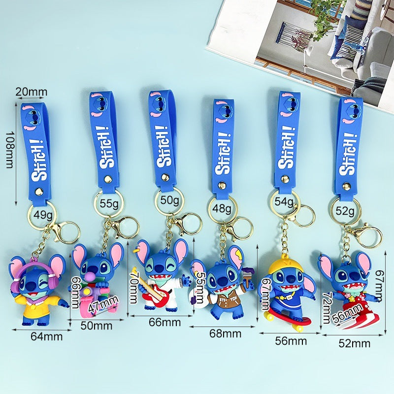 PVC cartoon cute keychain MIC-JinB034