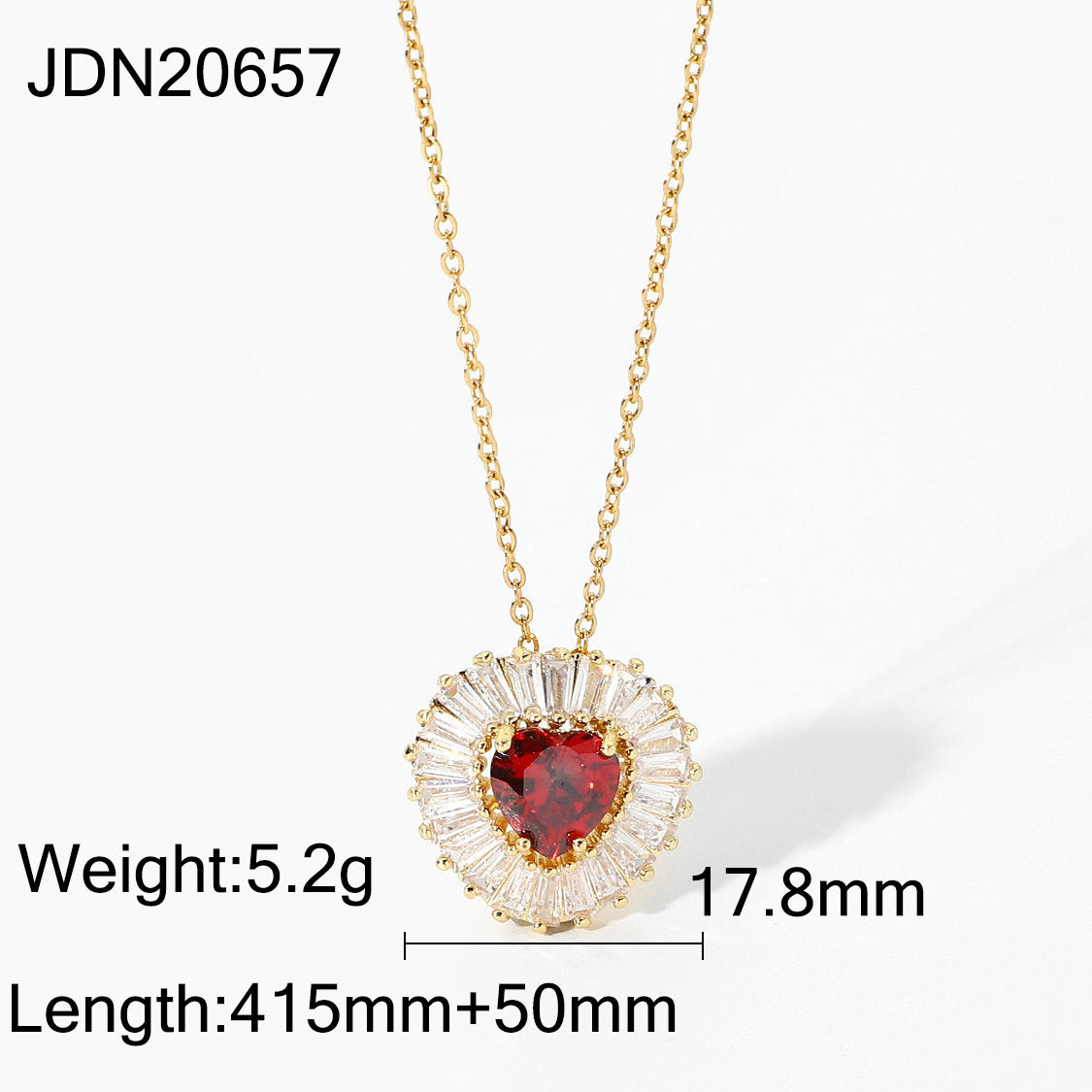 Necklaces Stainless Steel Zircon Bound Purple Square JD028