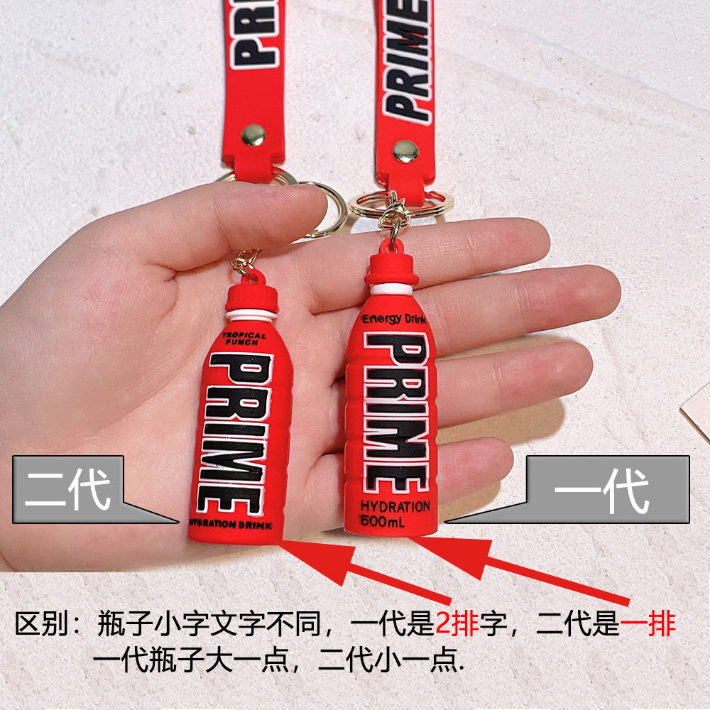 PVC New Cartoon bottle Keychain MYA-QiC013