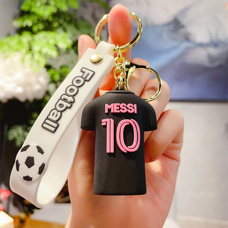 Cartoon Jersey PVC Doll Keychain JG029