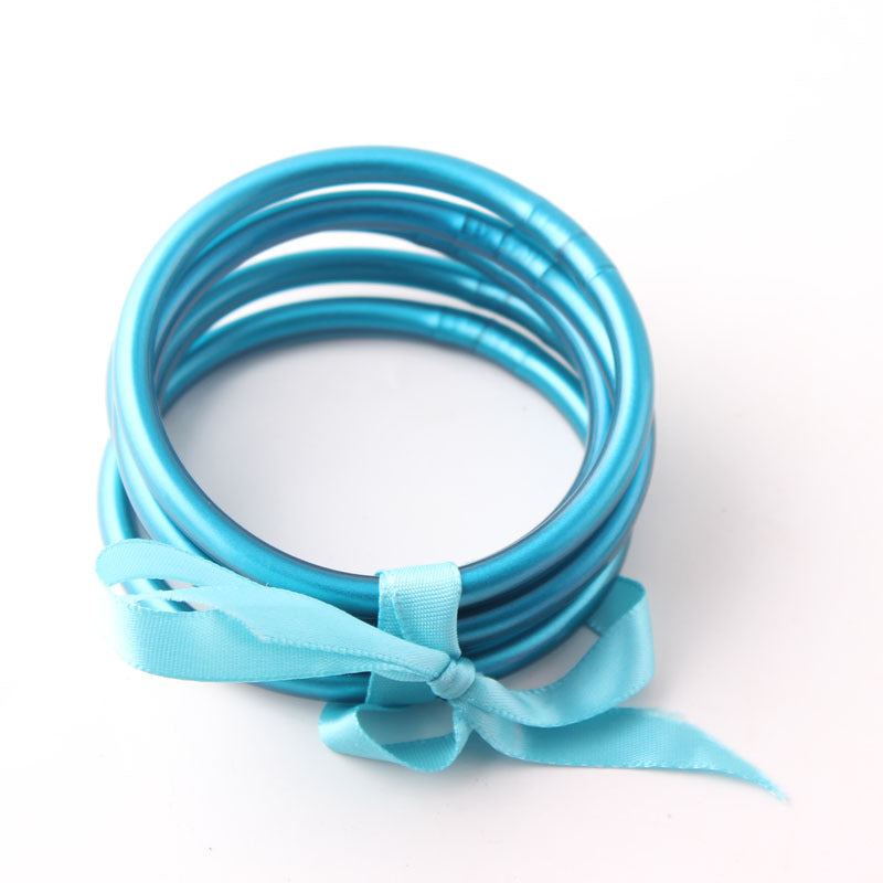 PVC silicone rice bead series bracelet (Minimo de Compra 2) MIC-ShangC004