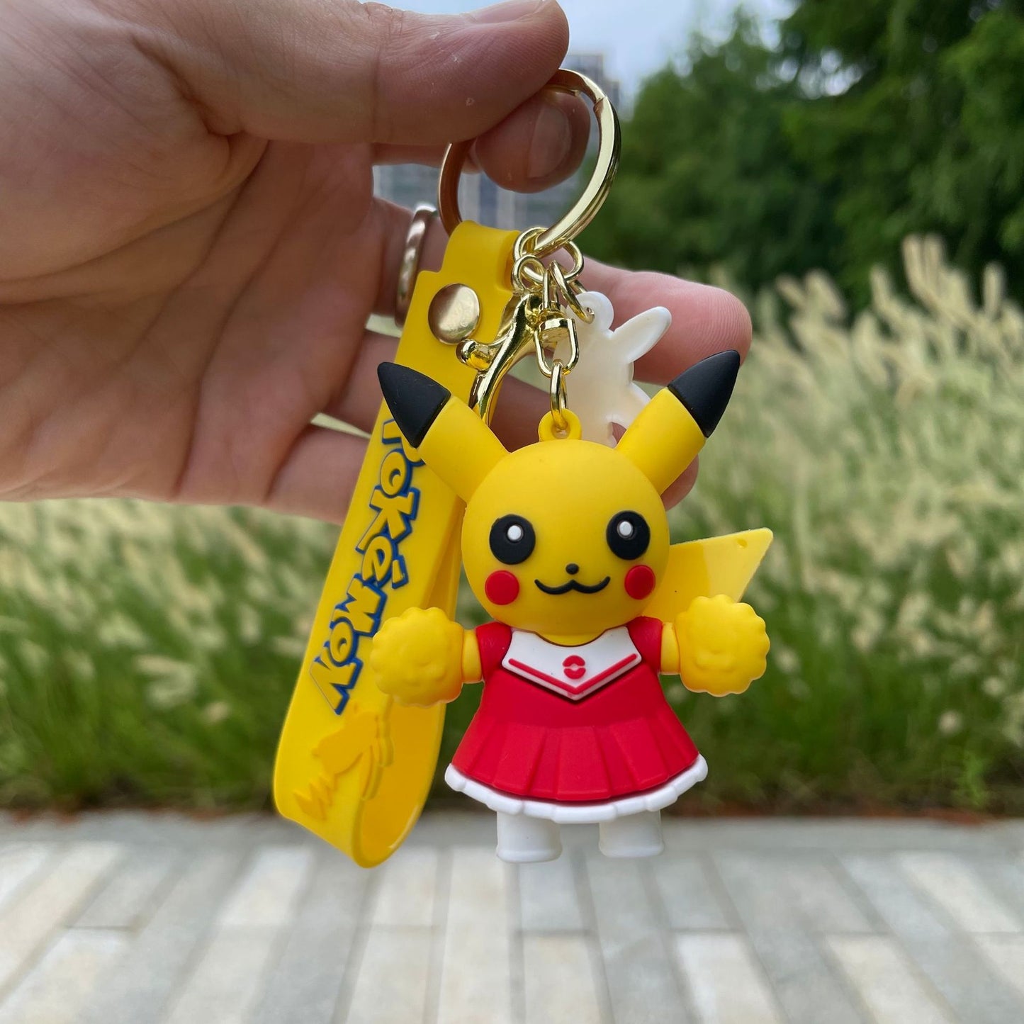 PVC New Pikachu Keychain MIC-YaoP013