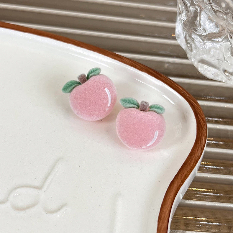 Alloy Sweet Plucked Fruit Earrings MIC-MiS021