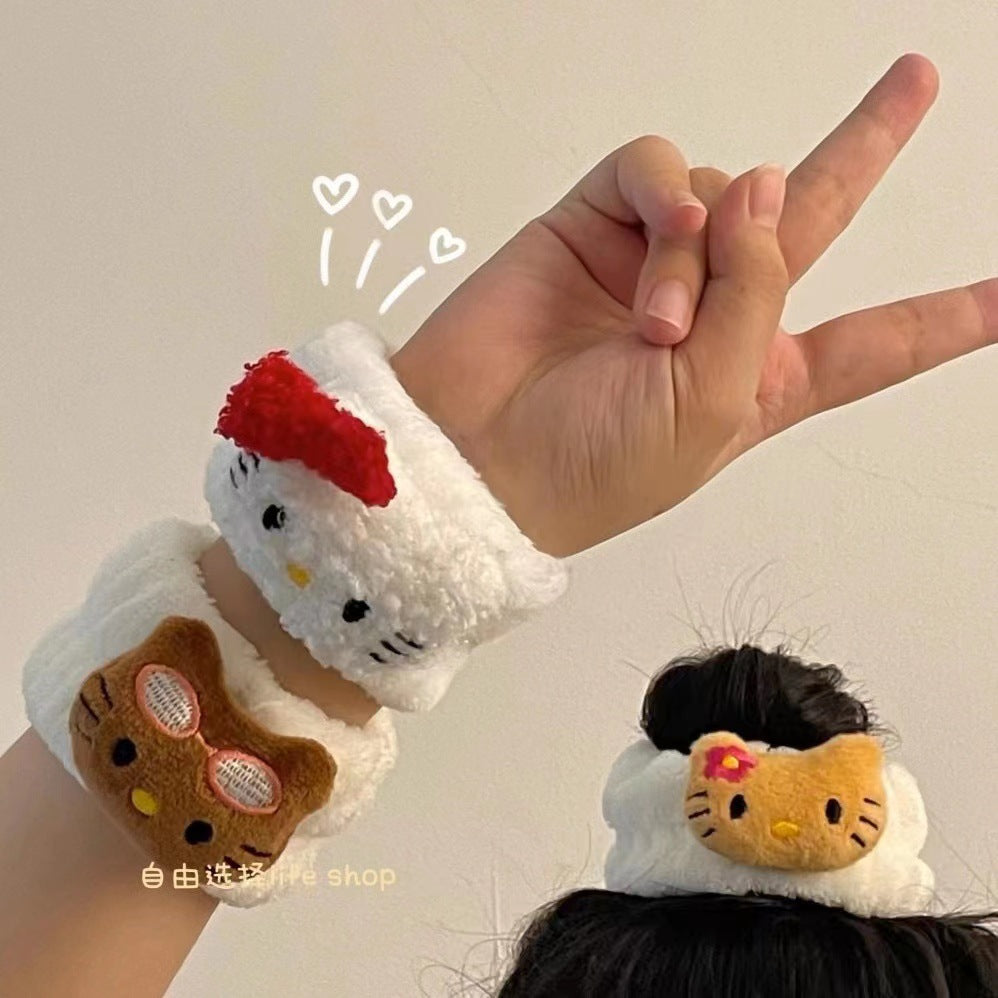 Plush cartoon hairband (Minimo de compra 10) MYA-DingA005