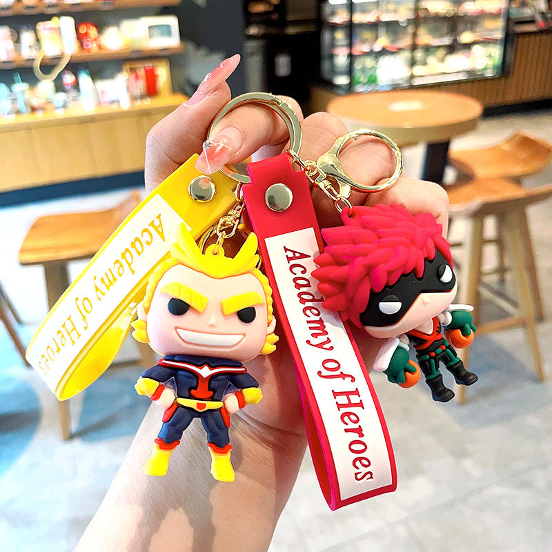 PVC cute hero academy keychain MIC-MLZ017