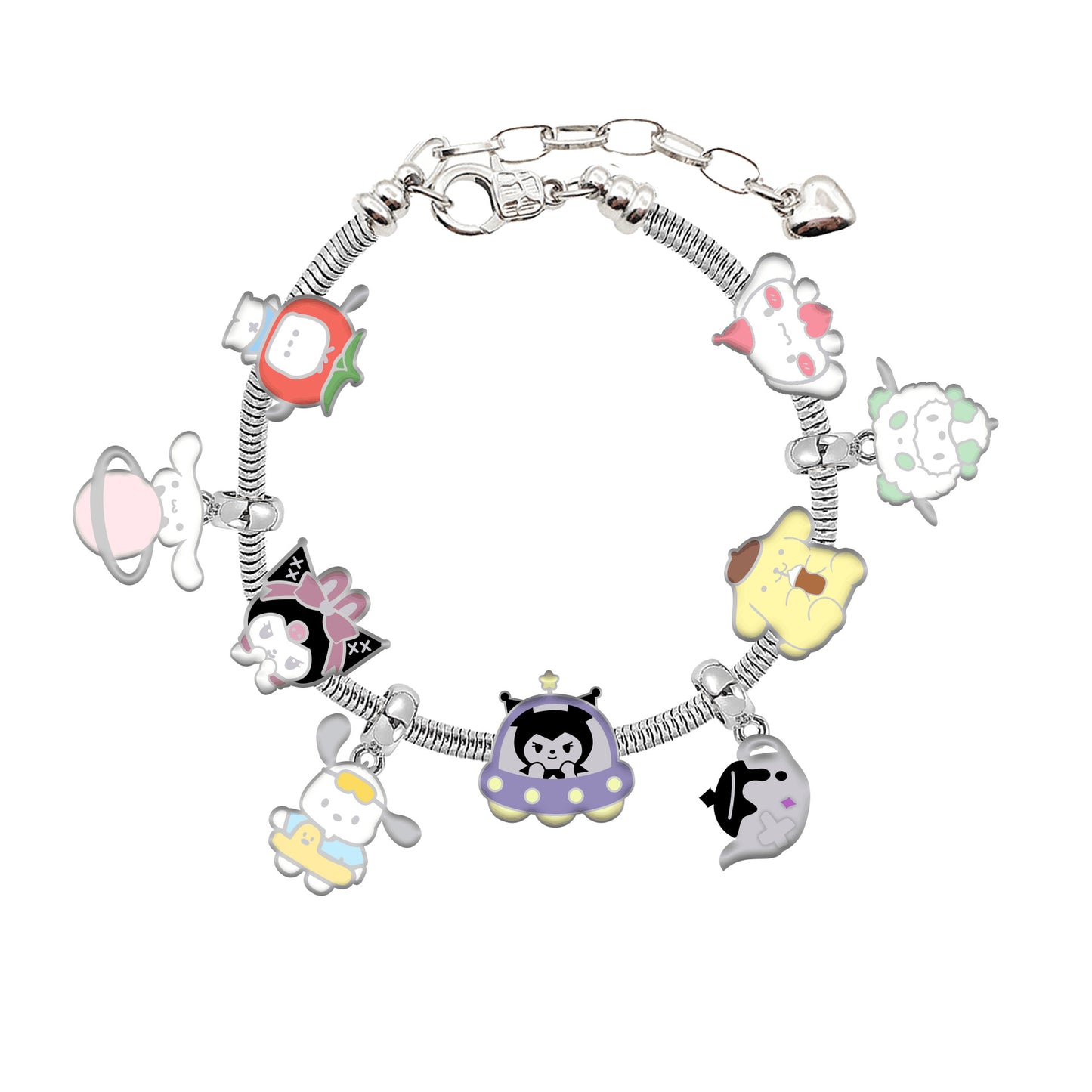 Alloy Panjiadora Cartoon Bracelet (Minimo de Compra 2) MIC-FeiM010