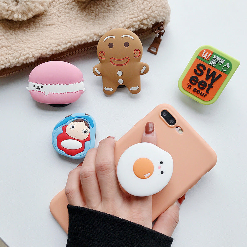 Silicone cartoon phone holder (Minimo de Compra 2) MIC-MLTD014