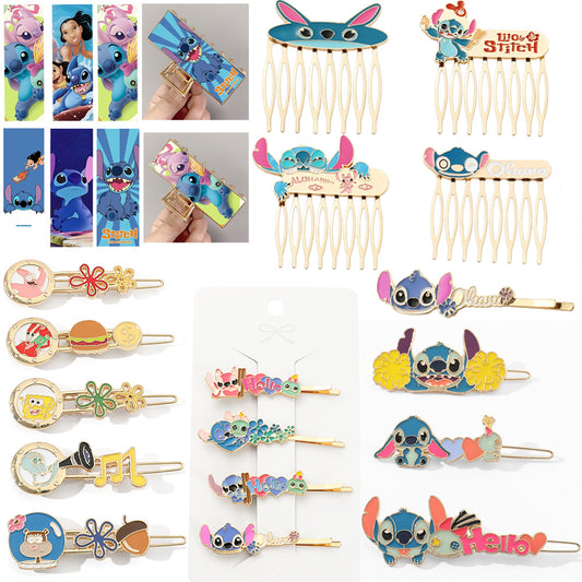 Alloy cute cartoon hair clip (Minimo de compra 2) MIC-YunX018