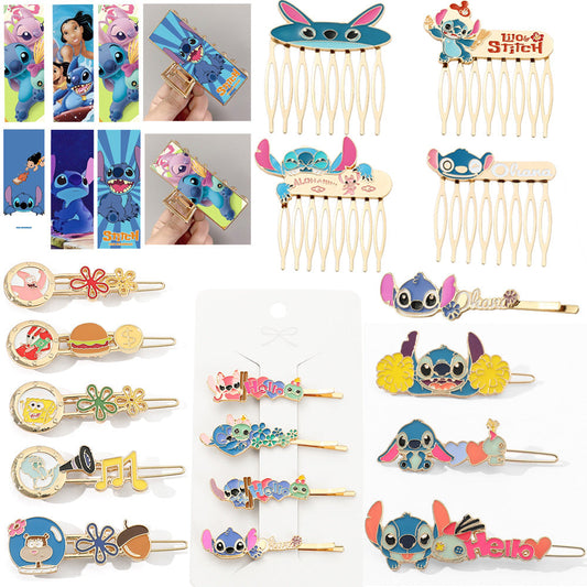 alloy Korean new cartoon hairpin MIC-HC-YunX001