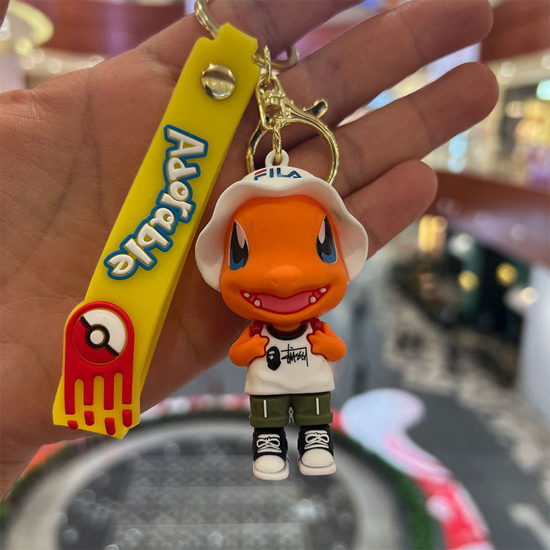 Pvc popular animation keychain MIC-MIAOY031