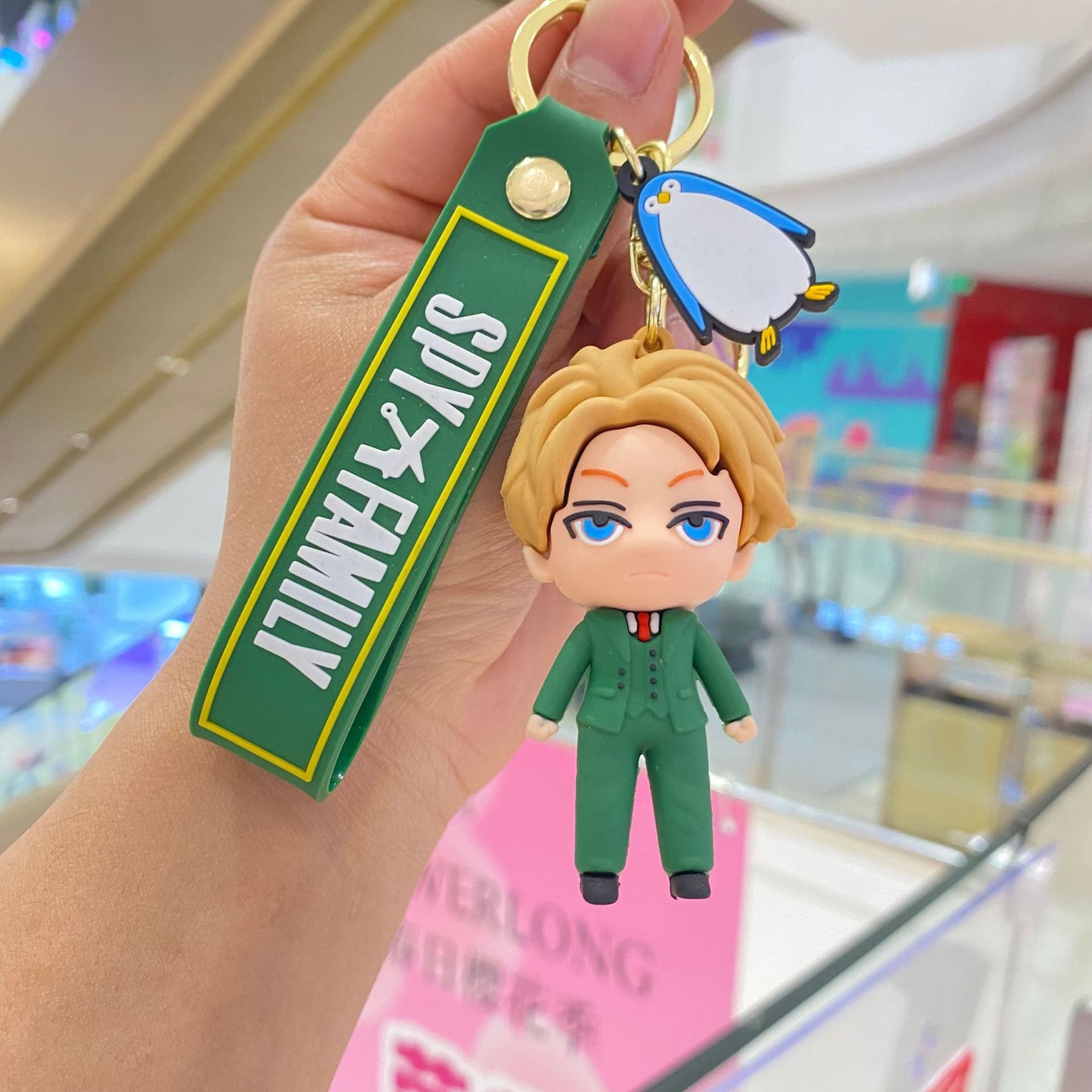 PVC cute cartoon spy family keychain (Minimo de Compra 2) MIC-PengY008