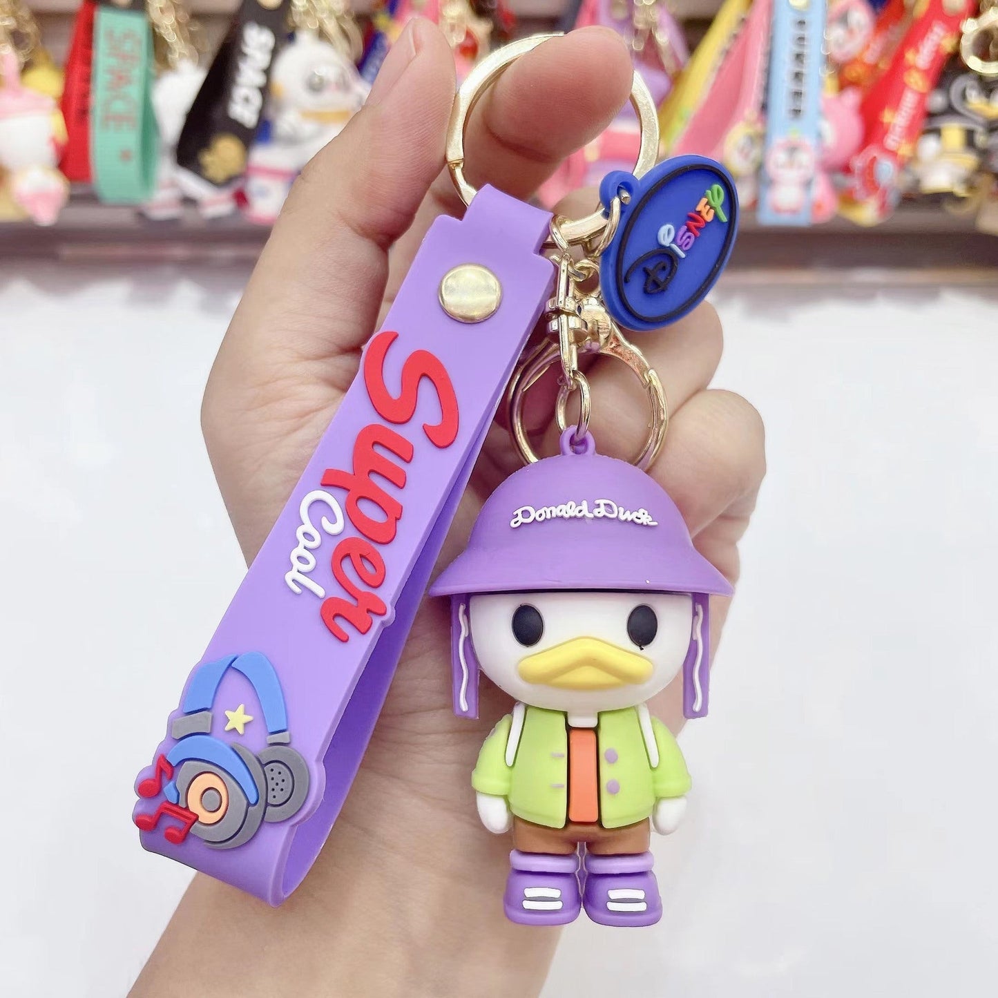 PVC new cartoon keychain (Minimo de compra 2）MIC-JuS003