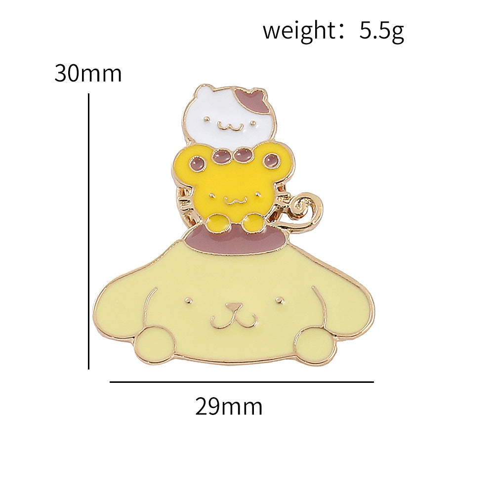 Alloy cartoon brooch (Minimo de Compra 10) MIC-ShengY023