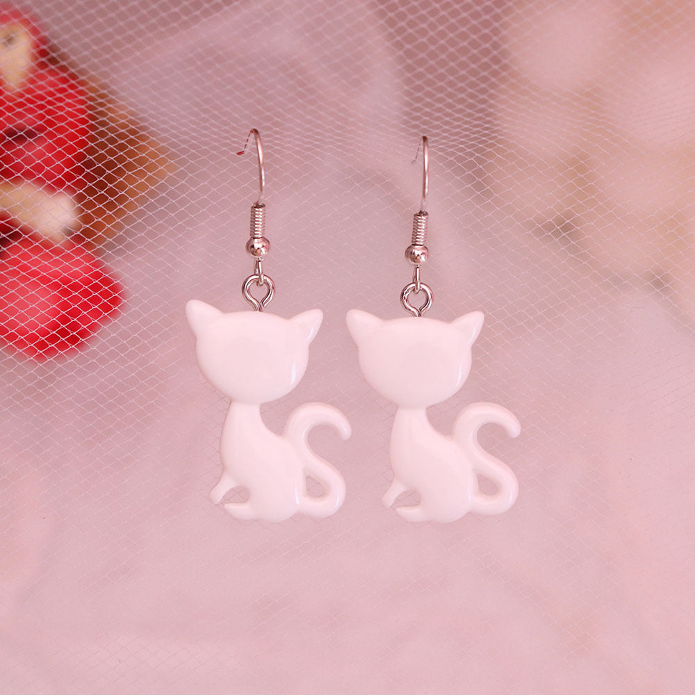 Resin cute cartoon animal earrings MIC-NiQ029