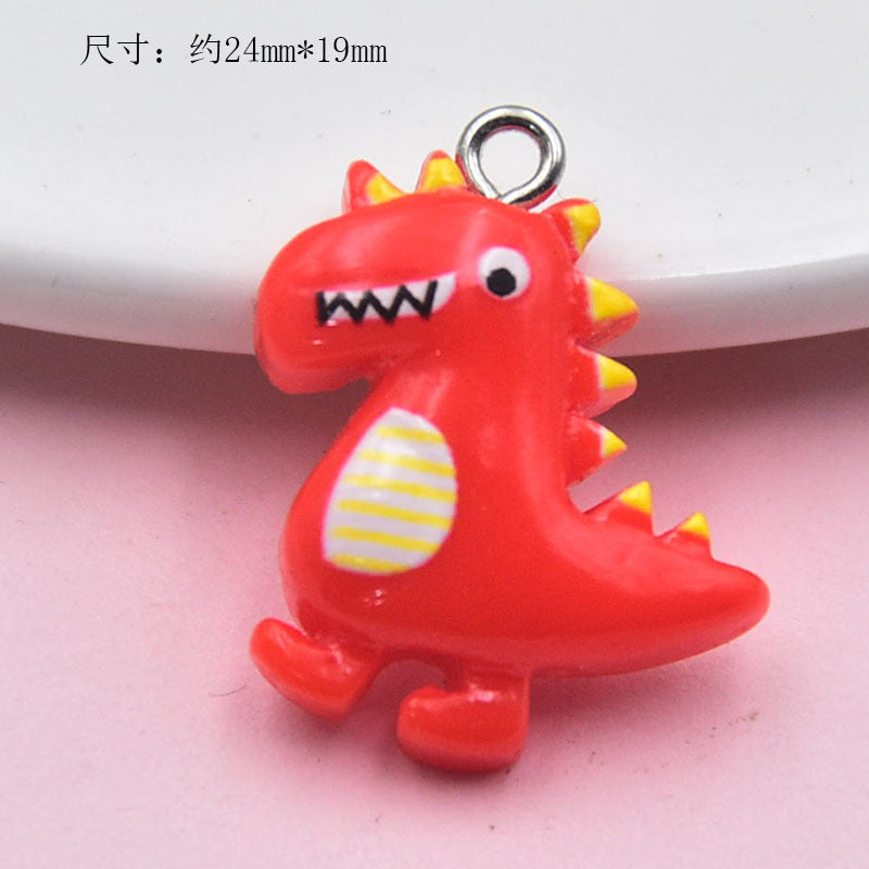 Resin cute unicorn dinosaur accessories MIC-ZhiB017