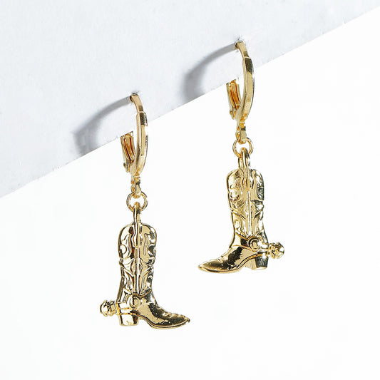 Acrylic boot earrings (Minimo de Compra 5) MIC-DaiW002