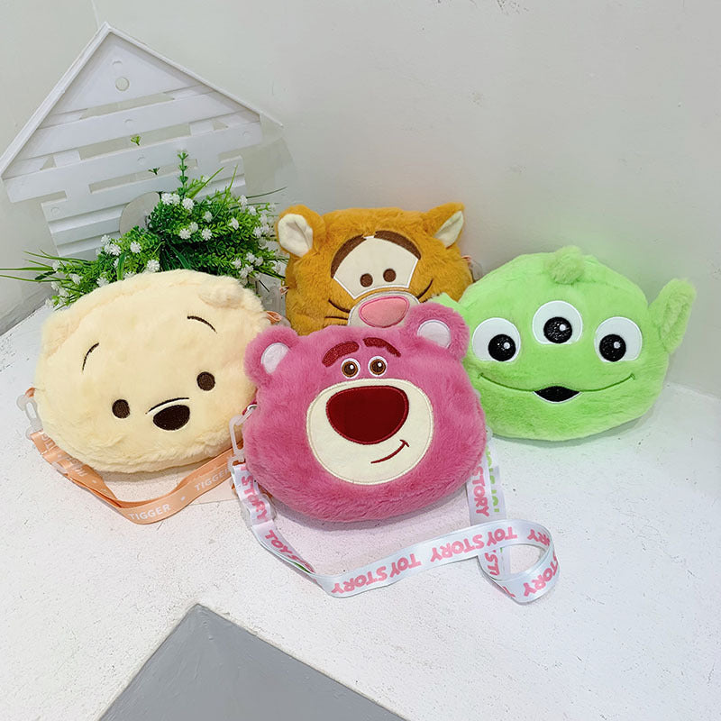 Shoulder Bags Plush Cute Cartoon Animation (M) MIC-RanQ002