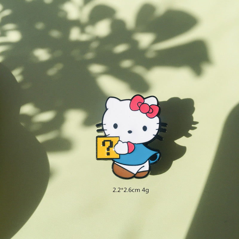 Alloy cute cat brooch (Minimo de Compra 2)  MIC-ChenR004