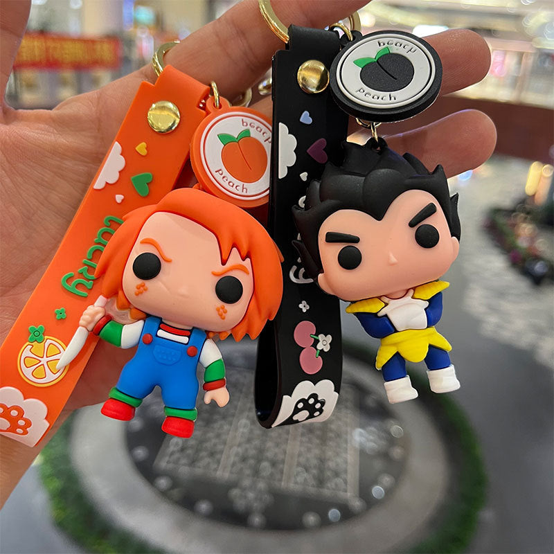 Keychains PVC Hardware Cute Cartoon (M) MiaoY019