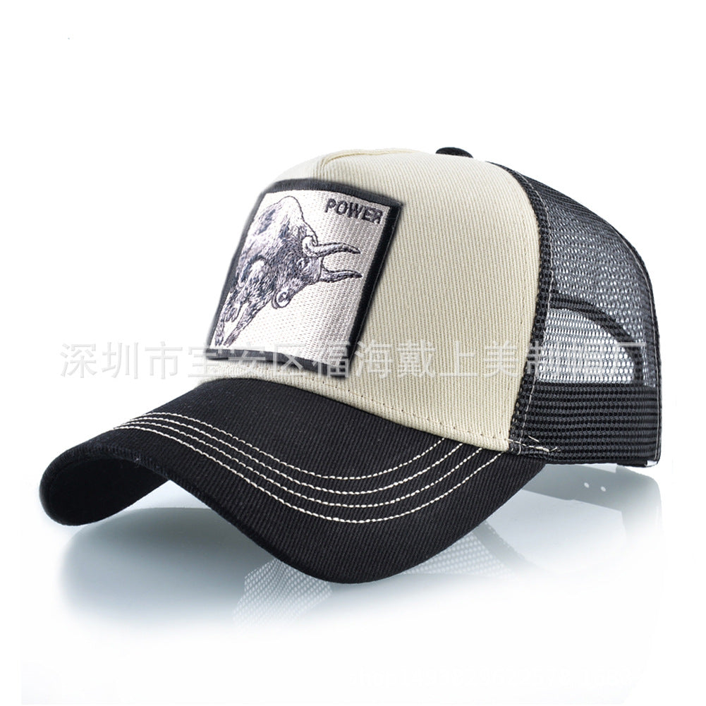 Nylon embroidered animal Baseball cap MYA-DSM015