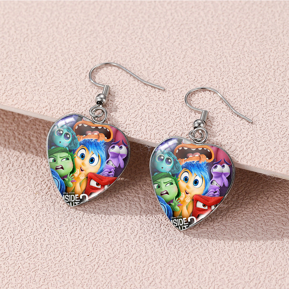 Alloy Brain Special Agent Team Earrings (Minimo de compra 5) MIC-XiangL114