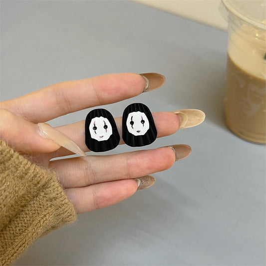 Alloy Faceless Men's Earrings MIC-TTSP005