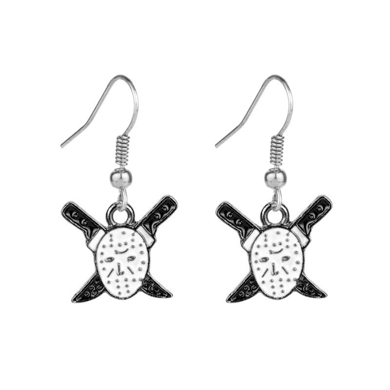 New Alloy Halloween Earrings AiW042