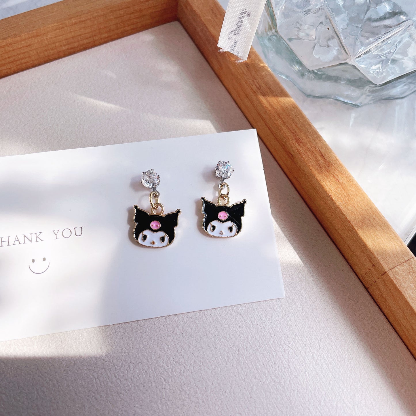 Alloy Sweet Personalized Cartoon Earrings YiJ030