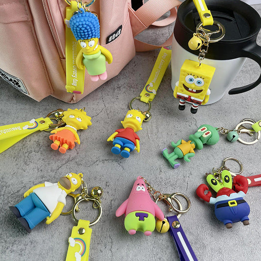 Cartoon PVC Keychain JWE-KC-MiaoY008