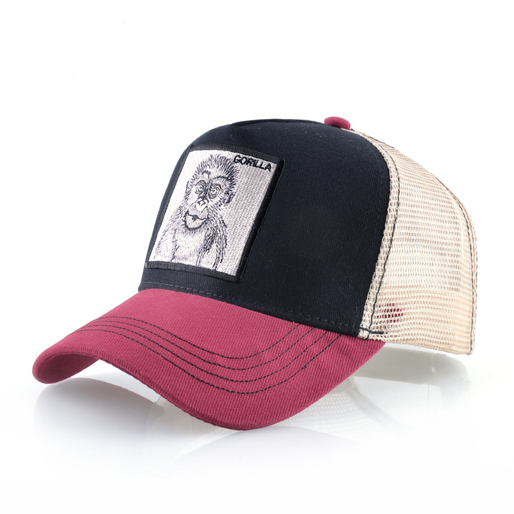 Nylon embroidered animal Baseball cap MYA-DSM013