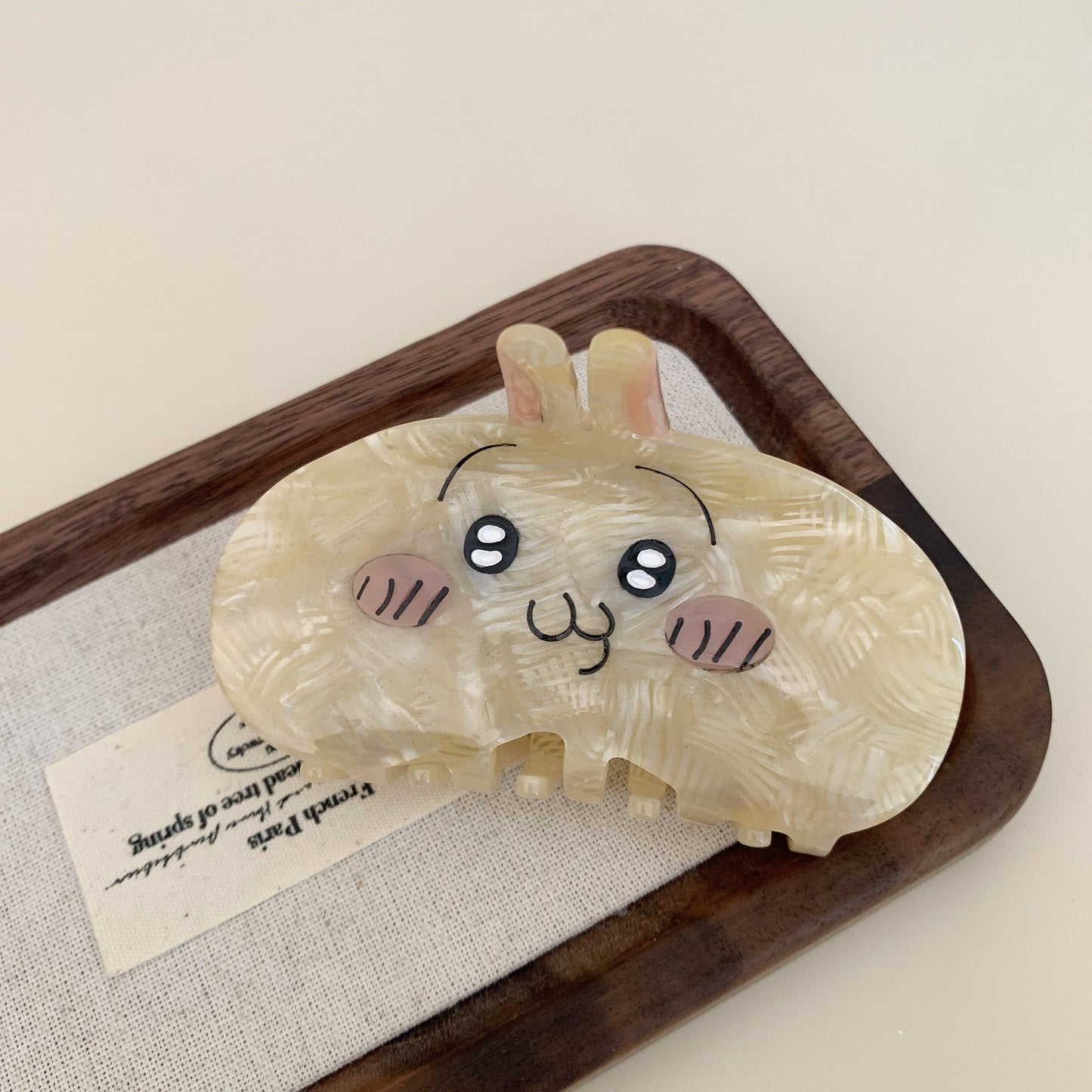 Plastic new cartoon cat acetate hair clip MYA-YHJ001