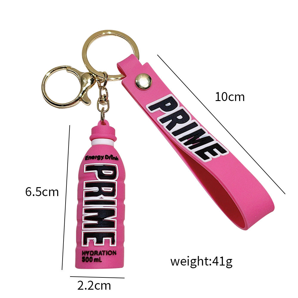 PVC New Cartoon bottle Keychain MYA-QiC013