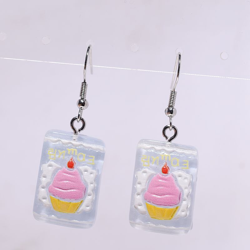 Acrylic hot air balloon earrings MYA-XunT012