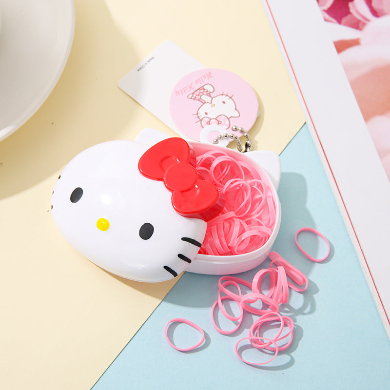 Silicone cute cartoon rubber band box (Minimo de compra 10)  MIC-LangK007