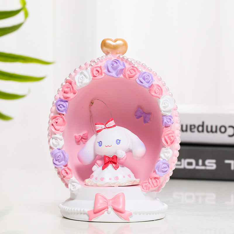 Resin Sasha Rabbit Star Night Light (Minimo de compra 2) MIC-HaiY020