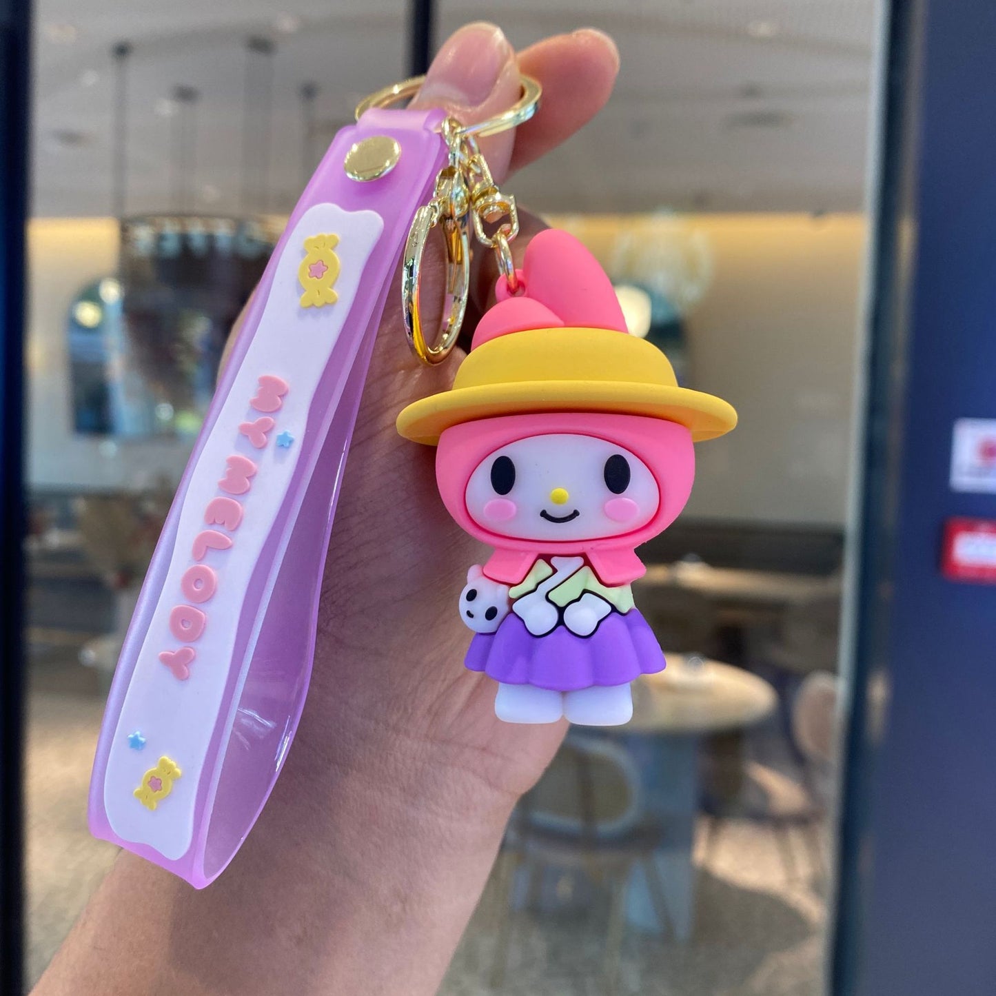 PVC cartoon cute keychain MIC-PengY059