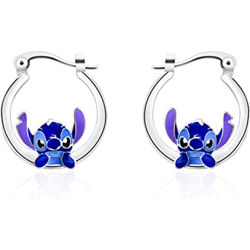 New Alloy Bear Earrings (Minimo de Compra 2) MIC-FuSu003