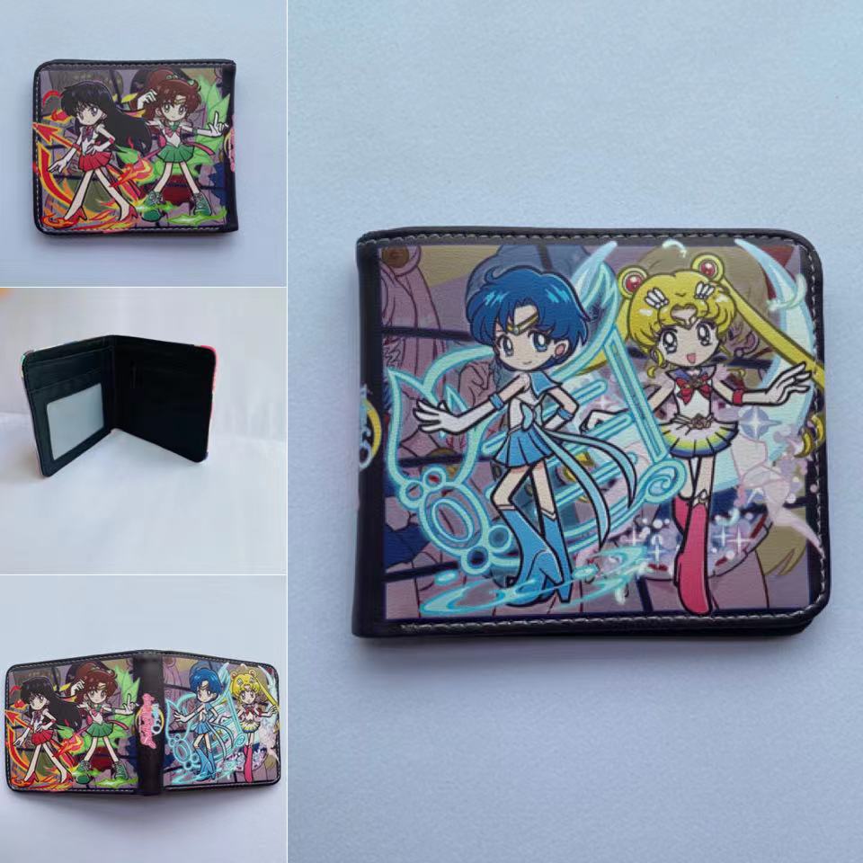 PU cartoon anime short zipper wallet MIC-ChangY008